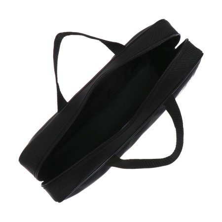 Folder with handles A4 textiles, 350 x 265 x 80 mm, PMD 4-22 "Joystick" (voluminous 3D rusunes with a metallic effect)-4