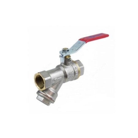 Aquasfera 1014-01, 1/2 ", PN 40, with a filter, full-pass, lever