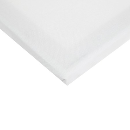 Canvas on the subframe, cotton 100%, 1.6 x 50 x 70 cm, acrylic soil, fine -grained, 280 g/m²-1