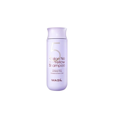 Toning shampoo for lightened hair 5 Salon No Yellow Shampoo against yellowness, 150 ml
