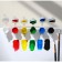 Acrylic paint, set of 6 colors x 3 ml, calligrata, frost -resistant, in a package