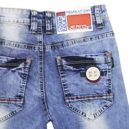 Jeans for boys, height 134 cm-2