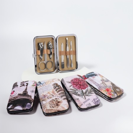 The manicure set "landscape", 6 items, in a case, a picture of a mix-2