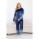 Female suit, size 54, blue color