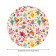 Rabbard “Rabbits and Easter”, round, oxford, elastic band, size 120x120 cm, diameter 75-100 cm