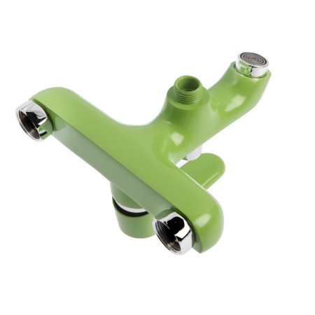 ACCOONA A6366K bath mixer, one -leaf, with a ball switch, green-1