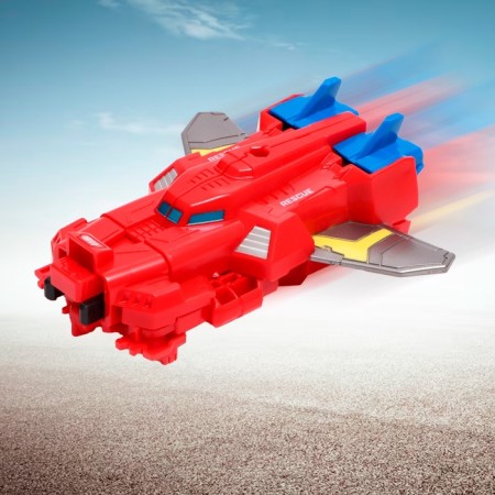 Set of robots "fireman", transformed-12