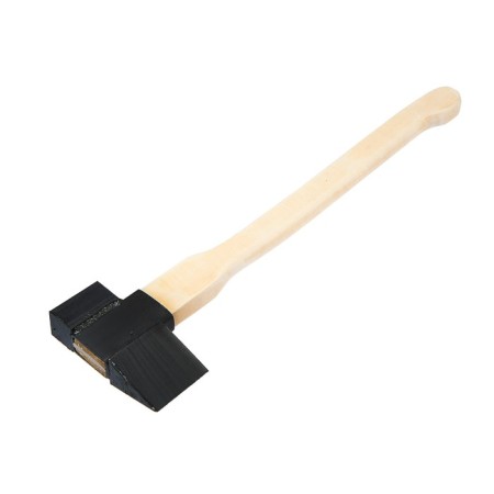 Calun-Topor from steel rolling tundra, with birch ax and chipper, 2.5 kg-3