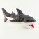 Soft toy "Shark", 55 cm, gray color