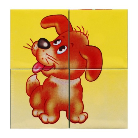 Cubes in the pictures "Fairytale heroes"-2