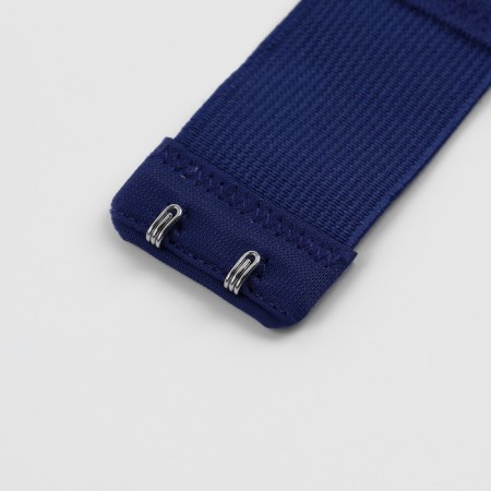Floor with a braider for a bra, 3 rows 2 hooks, 3.2 × 10.5 cm, 5 pcs, a dark blue color-2