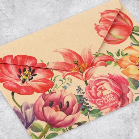 Gift envelope "With Love", 11.5 x 16 cm-5