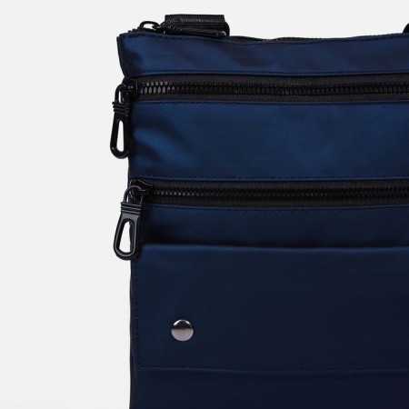 Male bag, blue color-3