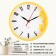 Wall watches, D-20 cm, interior, classic, "three", silent