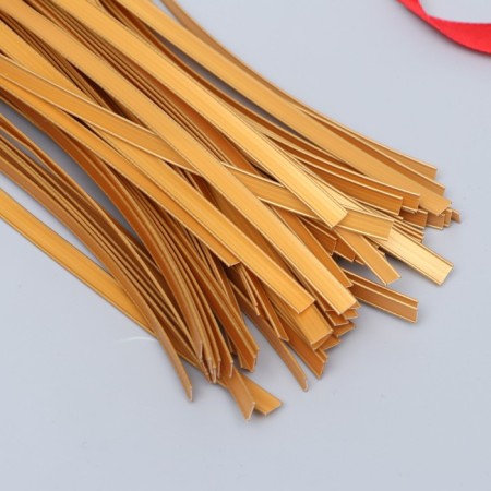 Clip tap in a cut, gold, 25 cm-1