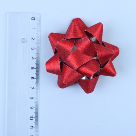 Bant star No. 7.5, packing 8 pcs., With sparkles, mix-2