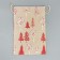 Gift bag "New Year's forest", canvas, 16 x 24 cm +/- 1.5 cm, New Year