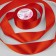 Satin tape, 40 mm × 23 ± 1 m, red color