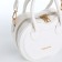 Bag Women's Cross-Bodi with a zipper, white color