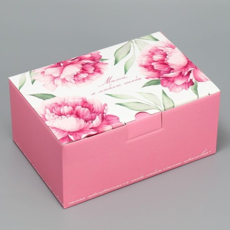 Box Gift team, packaging, “beloved mother”, 22 x 15 x 10 cm-1