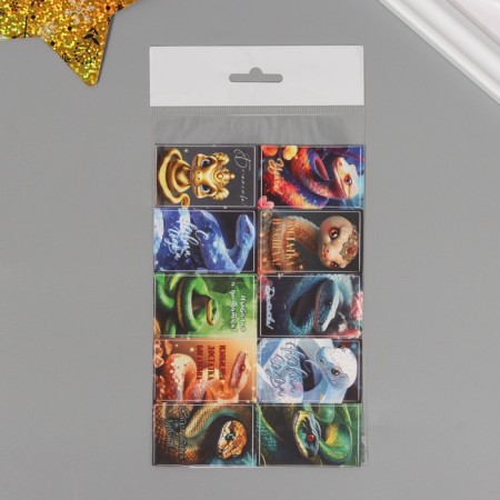 A set of stickers "prosperity and success" 10 pcs. 10x15 cm-3