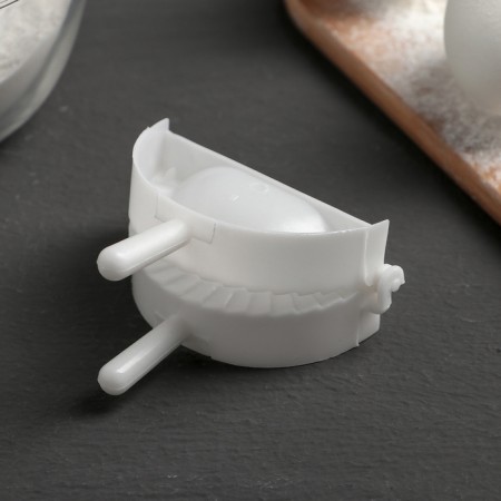 Dumplings molding form, d = 7 cm, white color-2