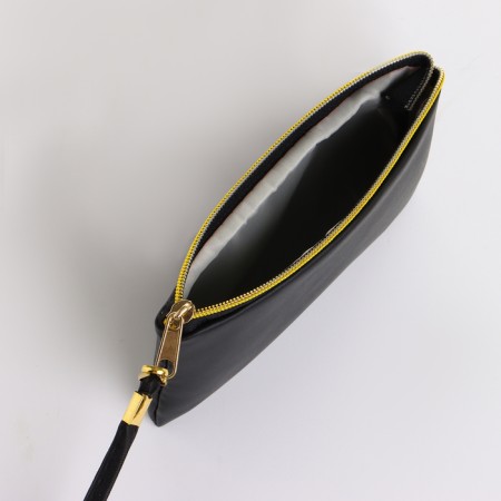 Women's wallet with lightning, black color-2