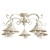 5 lamps are white