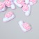 Decor for creativity "Number 1 with an animal" set 10 pcs 2.4x1.6 cm