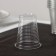 Single -plastic cup, 100 ml, transparent color