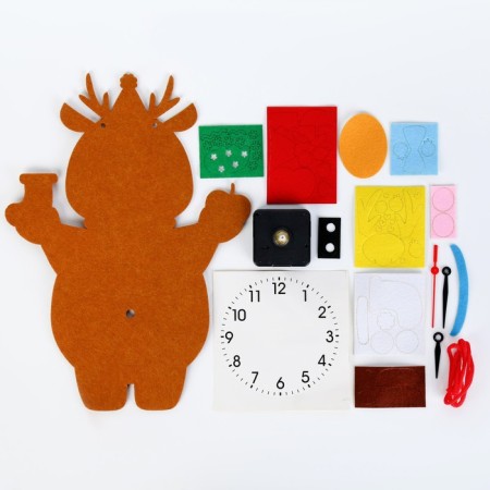 Children's wall clock DIY "Reflair" do it yourself, a smooth move, 22 x 29 cm-1