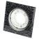 Lamp built -in era DK LD50, IP20, 15W, 120x120x22 mm, 4000k, white/black color
