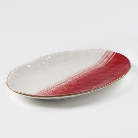 Porcelain shade "Cosmos", 31.5 × 22 cm, red color-1