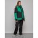 Ski suit female, size 54, green color