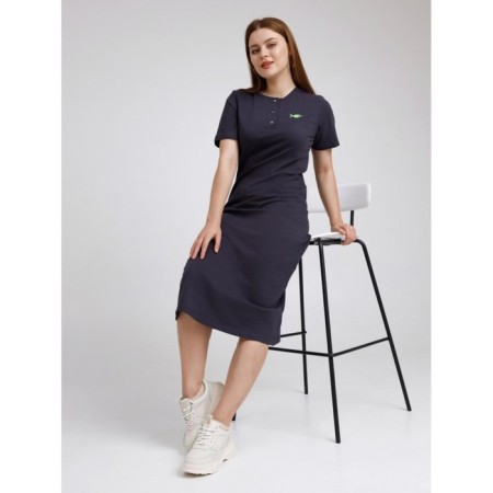 Women's dress "Fish", size 48, gray color-5