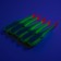 Yaman foam fish on a double, 95 mm, color 26 UV, 5 pcs.
