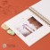 Photo album on spirals 20 sheets "Ballerins and flowers" volumetric element + 4 tabs 24x24 cm