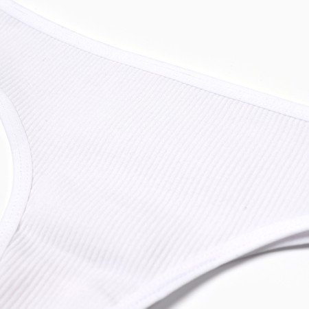 Cowards female brazilians, white color, size 44 (s)-1