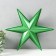 Figure "Star of Pereniamus" Little Green metallic, 31x35.5 cm