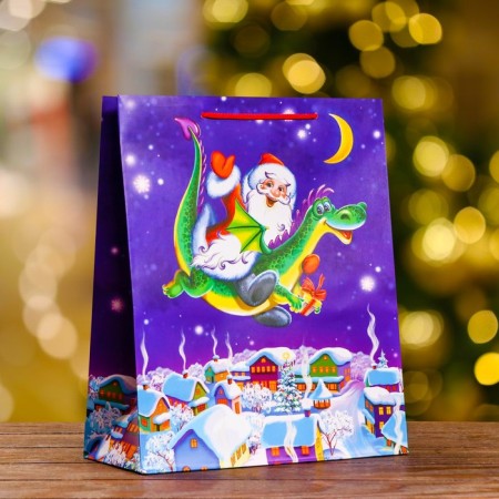 Gift Package "Santa Claus and Dragosh", 26 x 32 x 12 cm