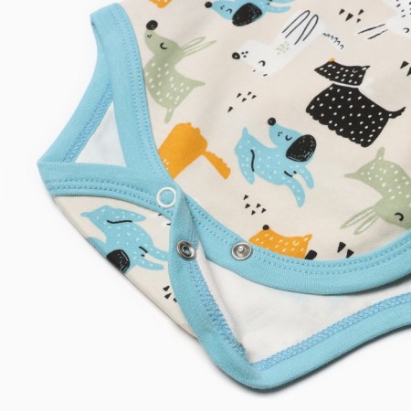 Body baby, cream color/dog, height 86 cm-3