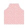 Apron kitchen with a photo print "Pink Heart", adjustable, size OS