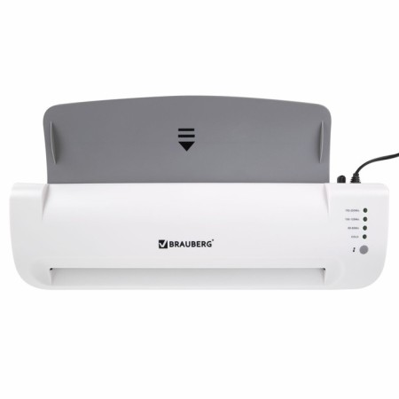 Laminator A3 60-200 μm, 2 shafts, speed 32 cm/min, Brauberg Silver Max-4