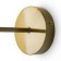 Bra Freya Fr2029WL-01BS Ceramics, 150x320x320 mm, E14, 1x40W, brass color
