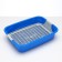 Toilet with a grid, 45x34x15 cm, blue/gray