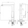 Kitchen mixer Rush Gozo GZ3735-23, single-leaf, chrome
