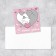 Mini-postcard "Cozy with you", cats, 7 x 7 cm