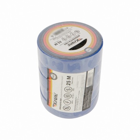 Izolent PVC 0.13x19 mm, 25 m, blue kranz-4