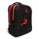 Youth backpack 40 x 28 x 16 cm, Grizzly, ergonomic back, laptop department, black
