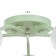 Causte "Online" (Tsil.) 5x15W E27 Model: BR 00284 Mint 52x52x15cm
